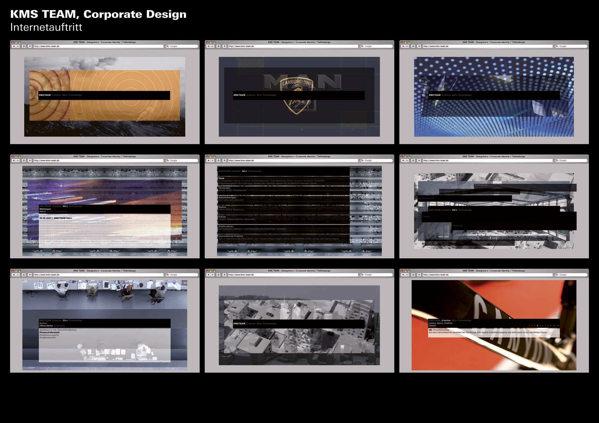Corporate Design for KMS TEAM