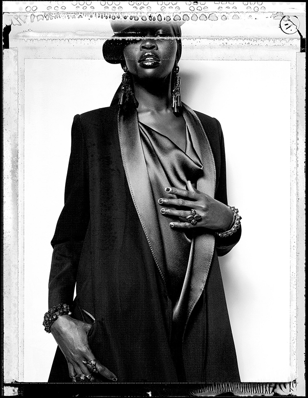 Alek Wek for Jean Paul Gaultier