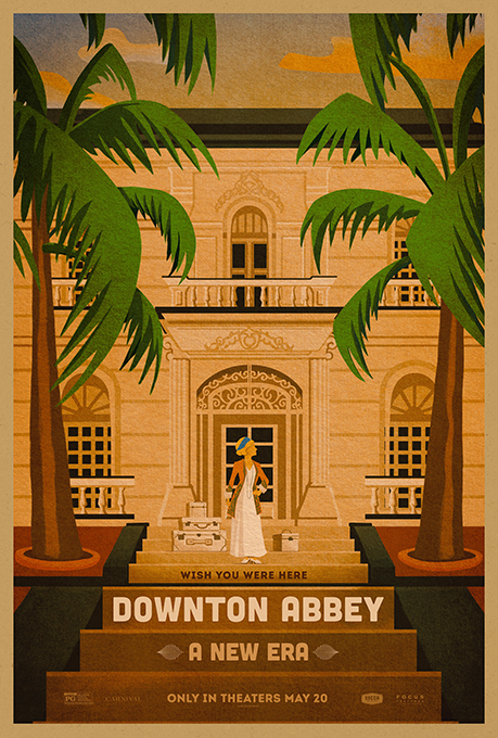 Downton Abbey: A New Era - Illustrated Travel Poster Series