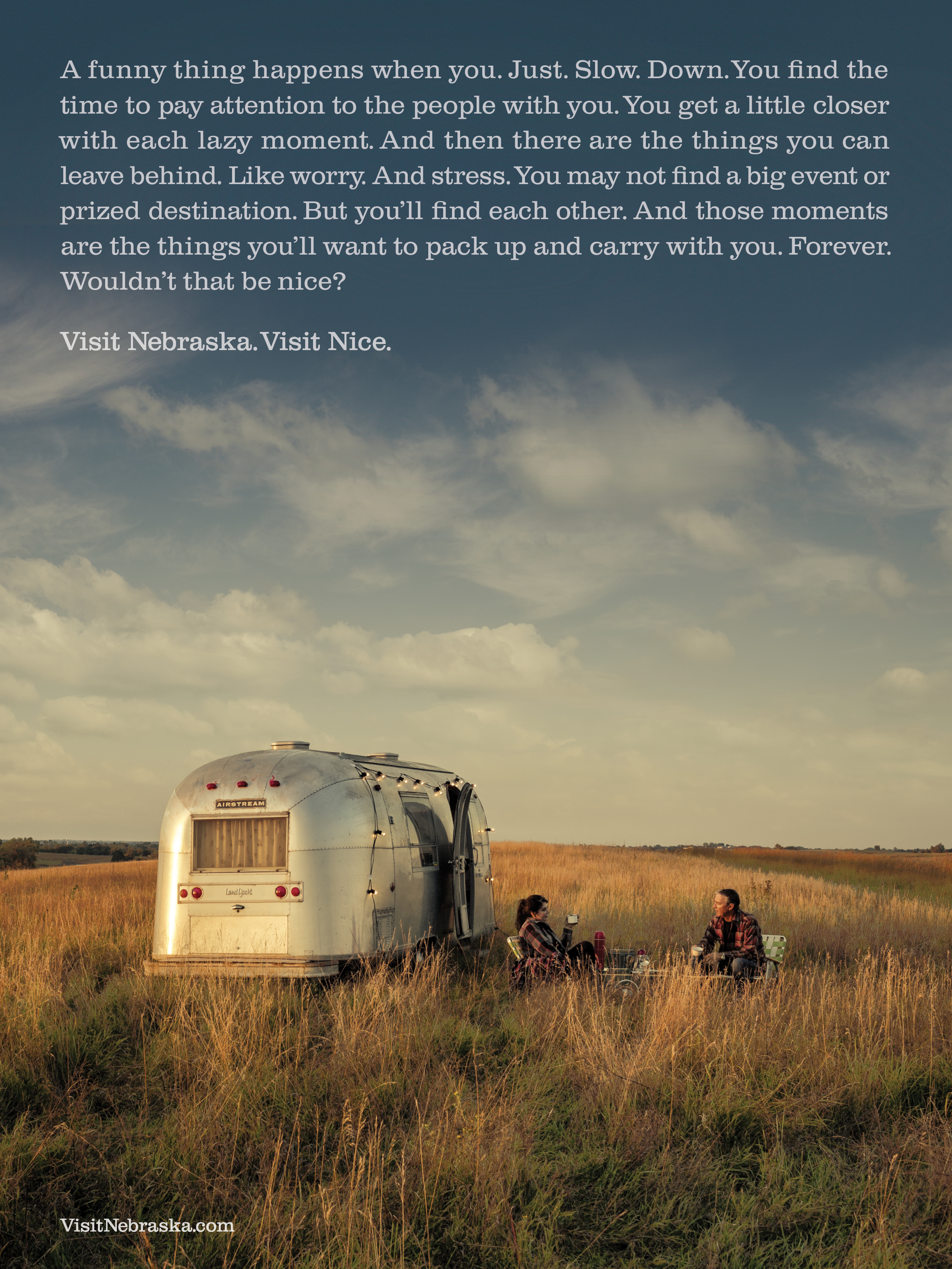 "Visit Nebraska. Visit Nice." Ad Campaign
